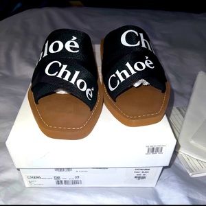 Chloe Woody Slides